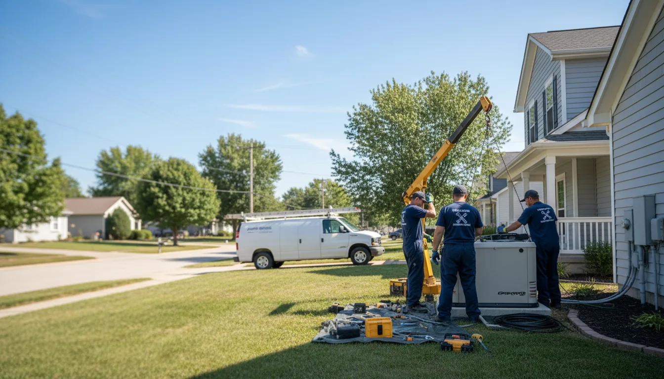 Generator Installation in Fairmount, IN near me